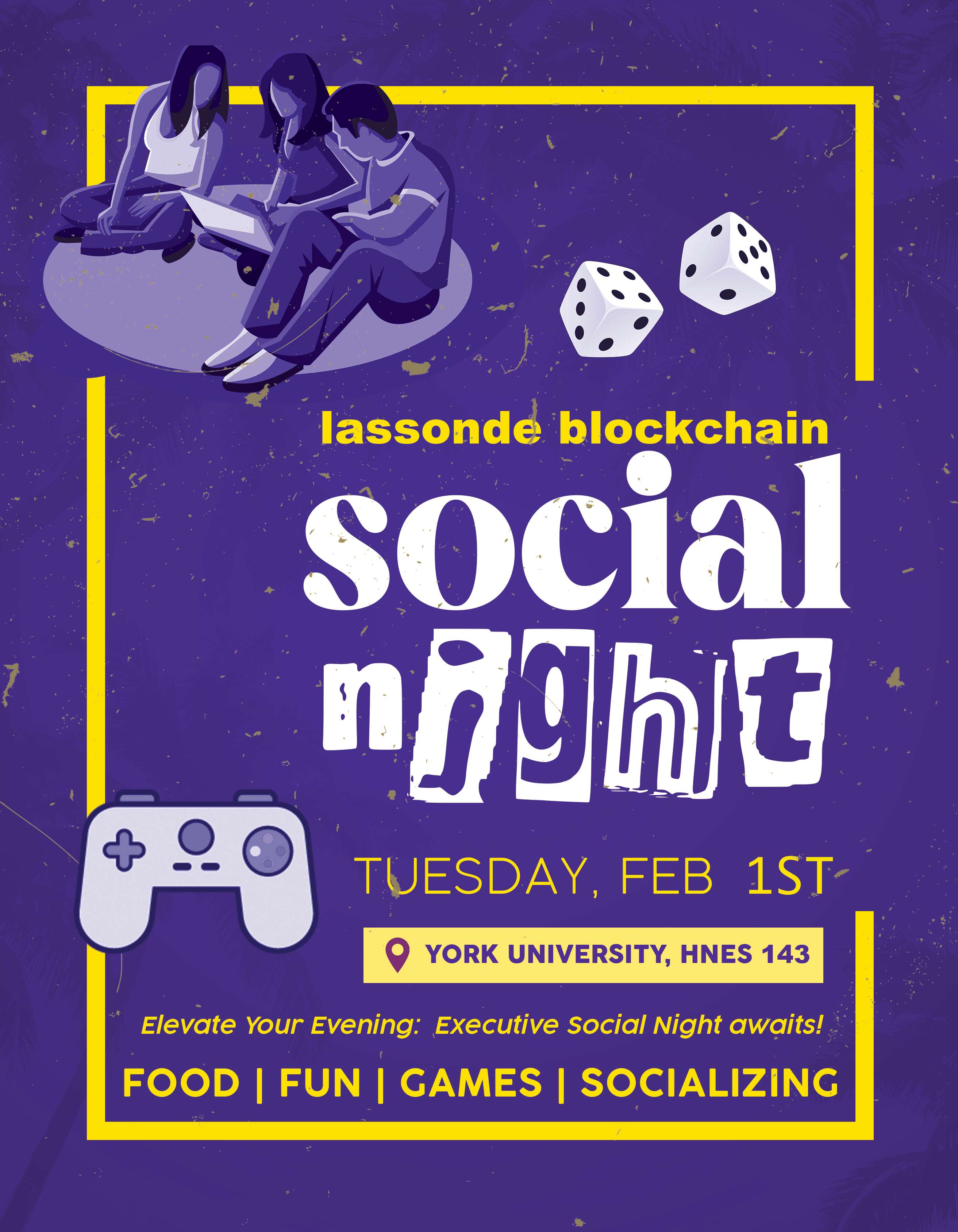 Social Night Poster