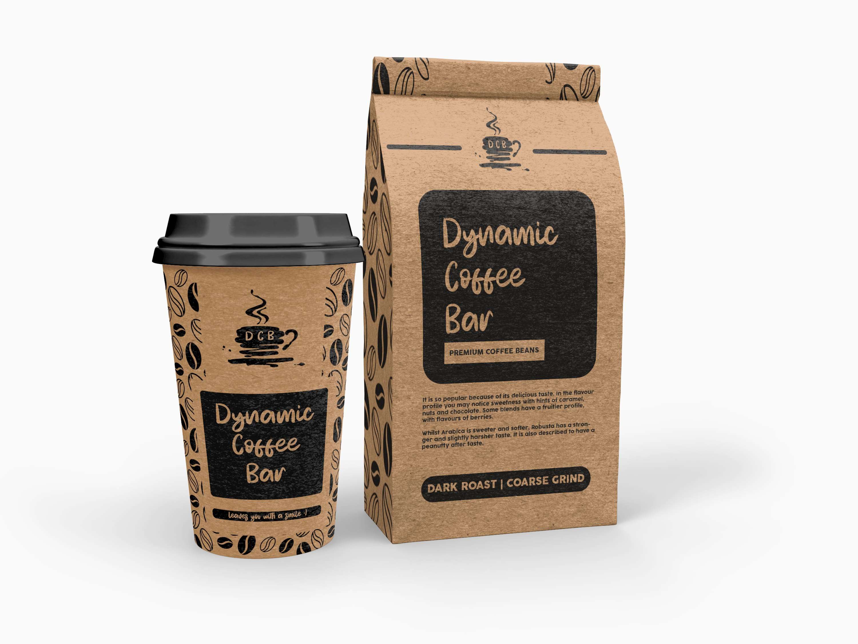 Coffee Bliss cup design