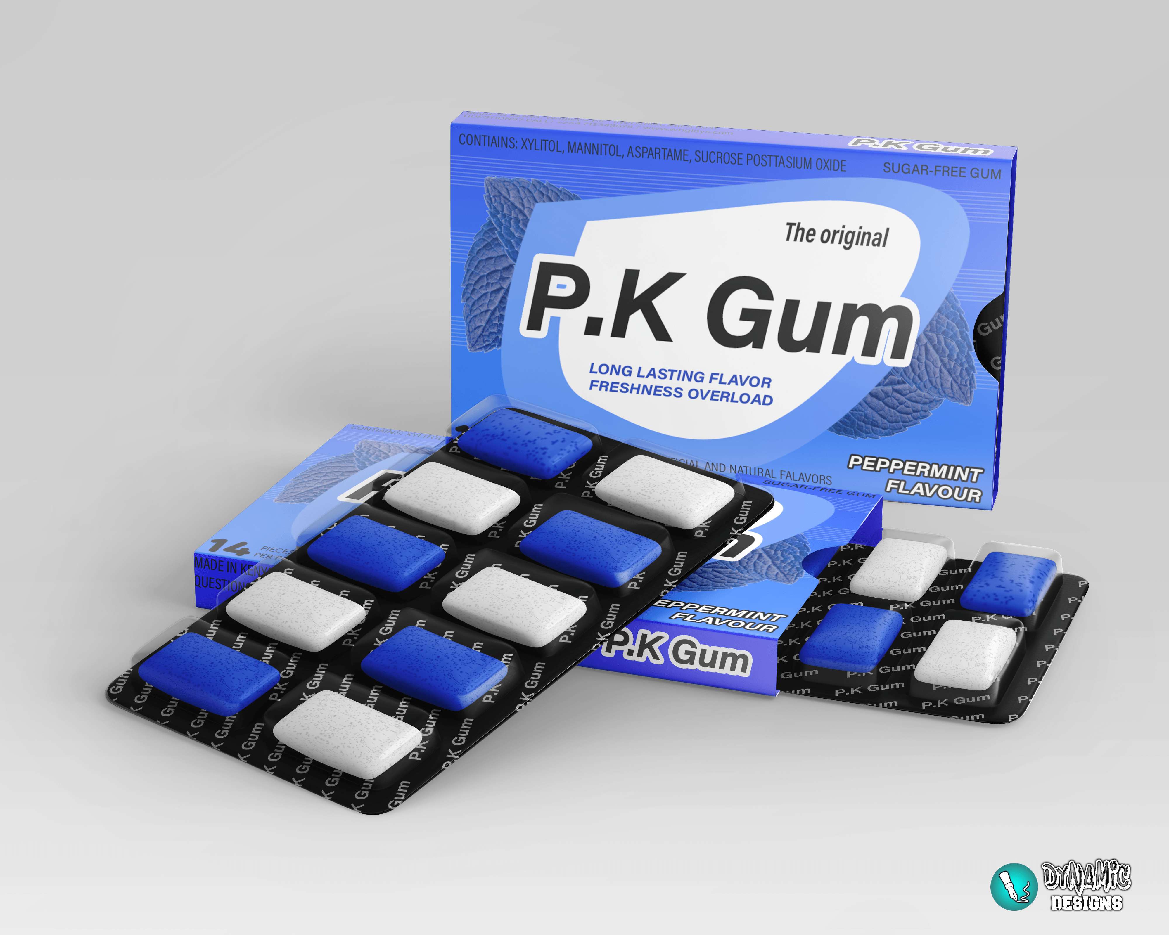 Gum Fantasy packaging