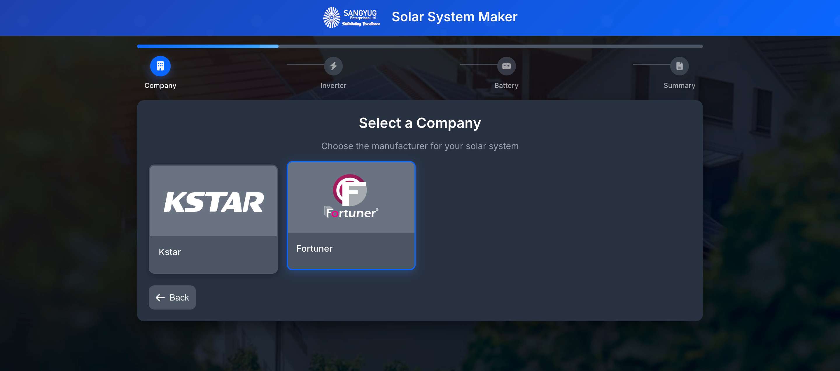 Sangyug Solar - Product Catalogue