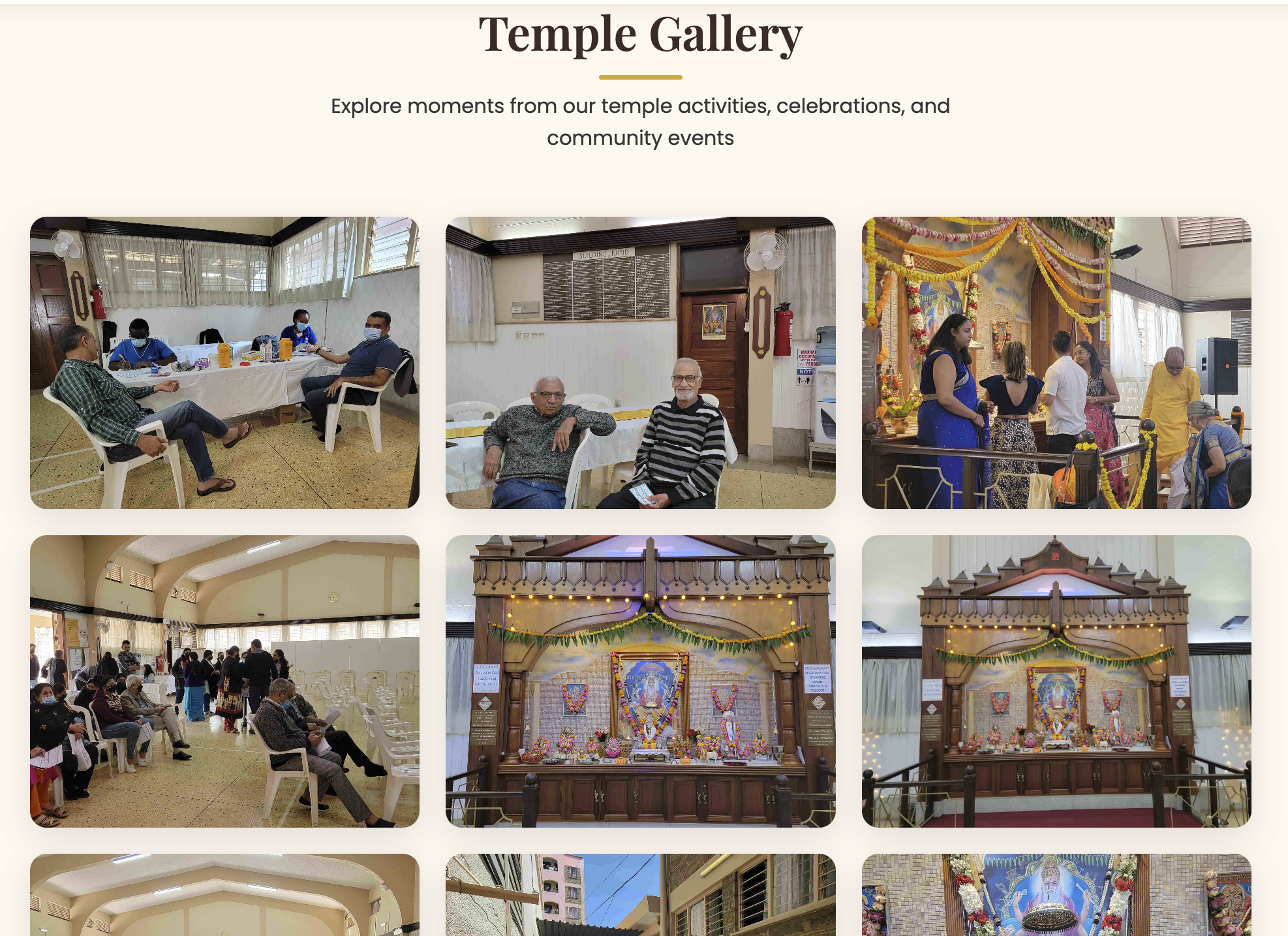 SGSVM Temple - Photo Gallery